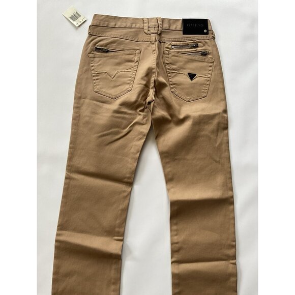 Guess Men's Harlem Coated Slim Straight Jeans Size 34X32 - Picture 9 of 12